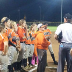 The Entire Birmingham Giants Team Waiting for Z Diamonds at Home Plate before the 8-3 win