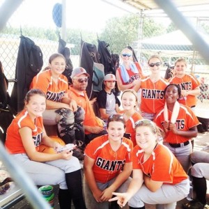 Lady Giants at the 2014 State Championship Game